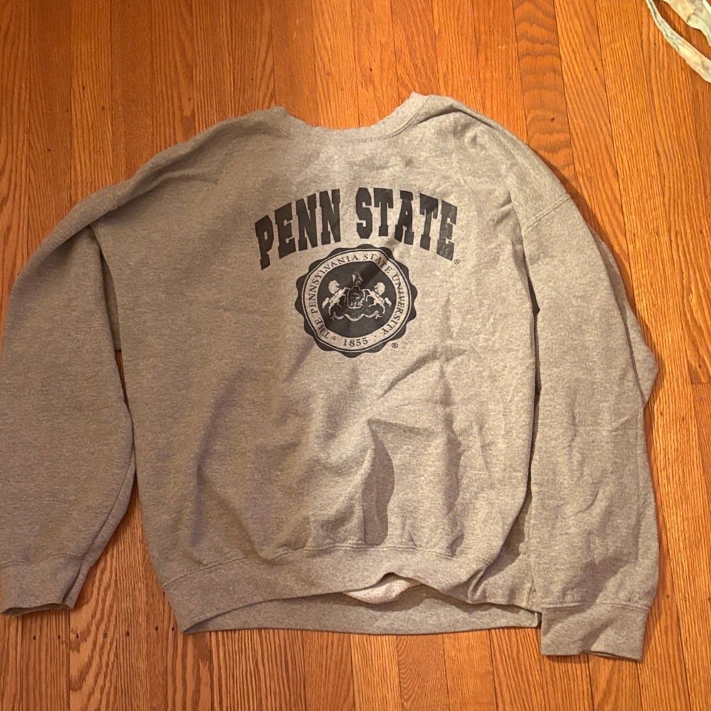 Penn State Gray Crewneck Sweatshirt